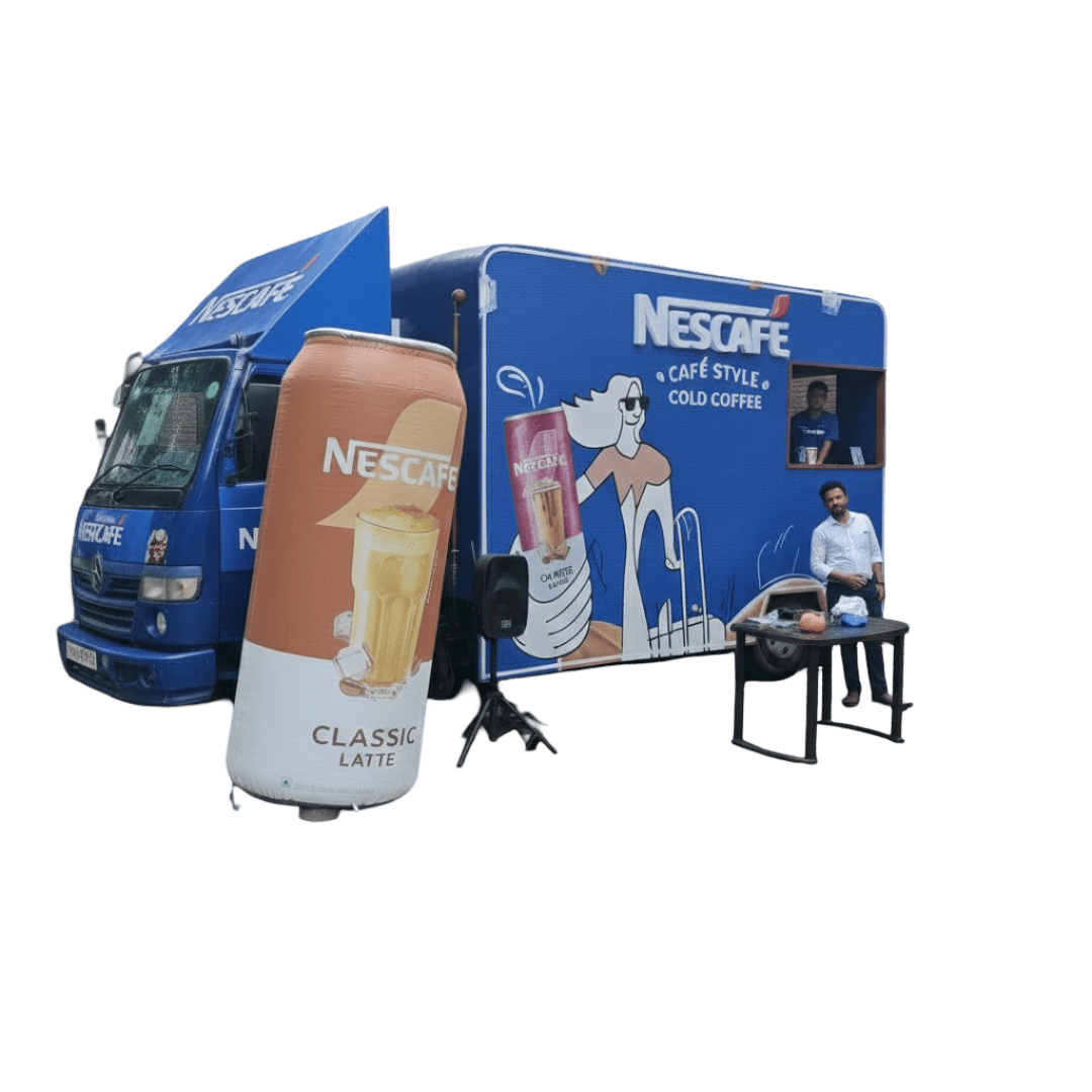 Appilary van campaign service for on-ground brand activation and mobile marketing