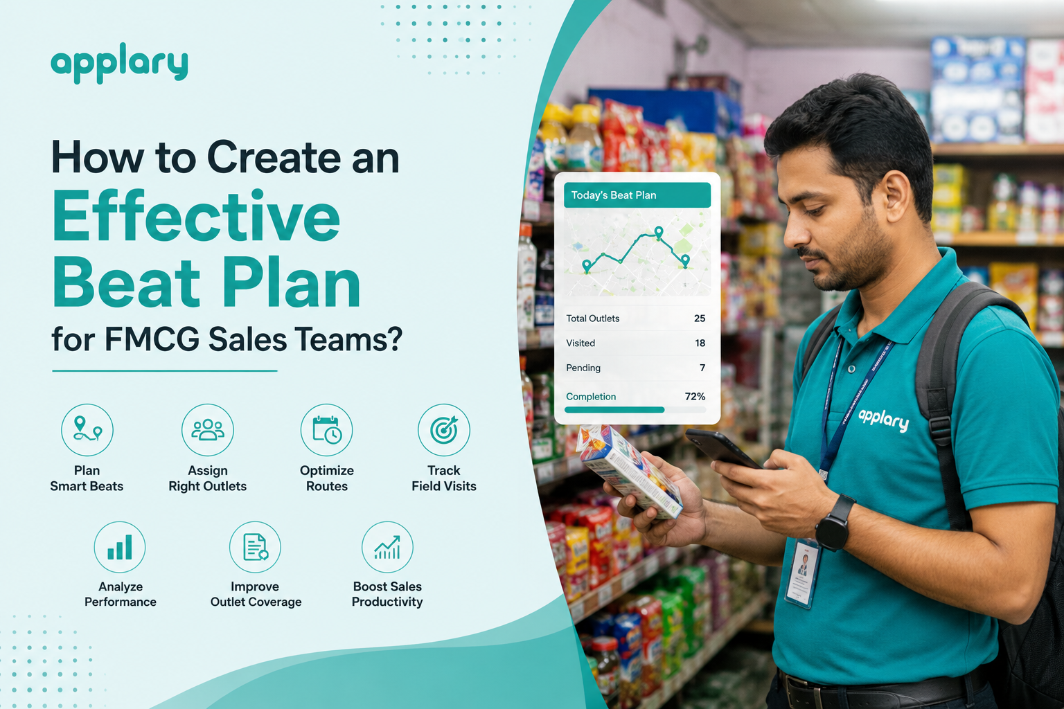 How to Create an Effective Beat Plan for FMCG Sales Teams?