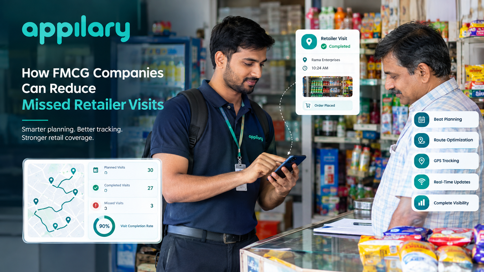 How FMCG Companies Can Reduce Missed Retailer Visits
