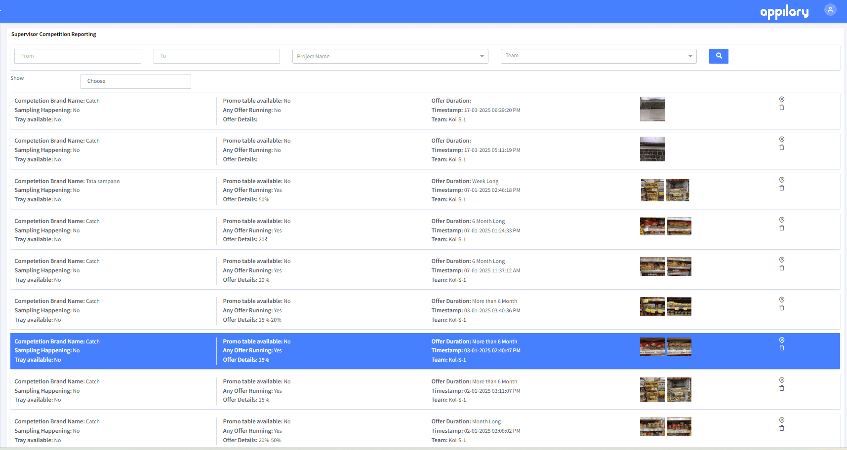 Competitor Price Tracking Dashboard