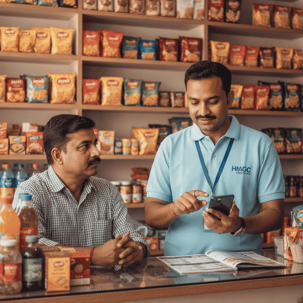 Field sales automation with real-time attendance and visit tracking